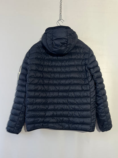 Piumino blu Stone Island “Garment Dyed Micro Yarn Down” (nuovo con cartellino) - Taglia L
