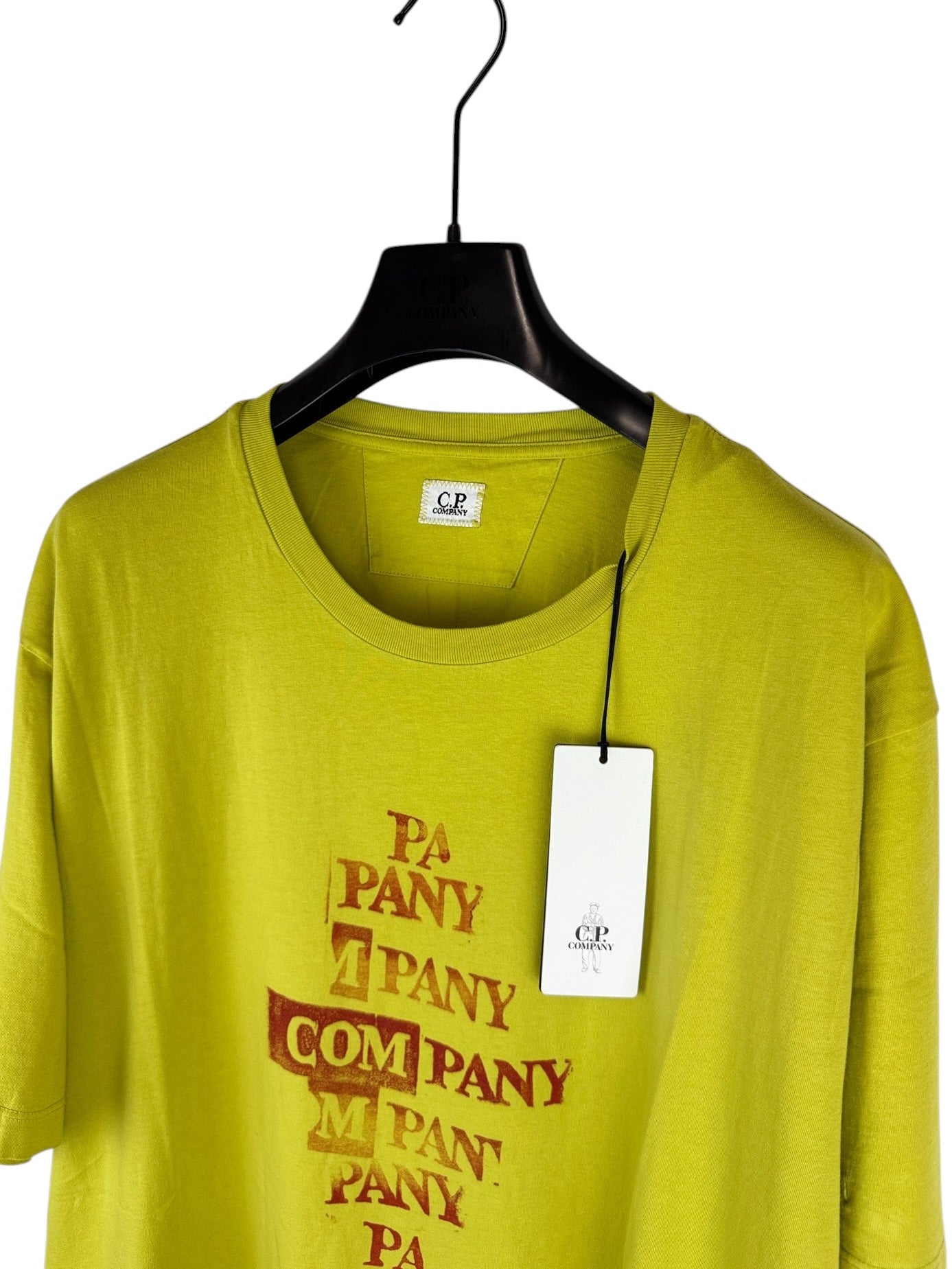 T-shirt verde C.P. Company (nuova con cartellino) - Taglia XXL