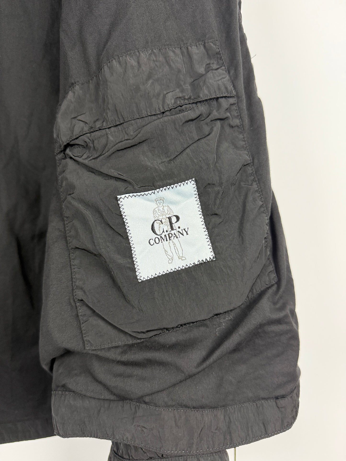 Giacca Chrome-R nera in nylon C.P. Company (nuova con cartellino) - Taglia XL