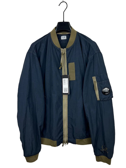 Giacca Flatt Nylon blu navy C.P. Company (nuova con cartellino) - Taglia L