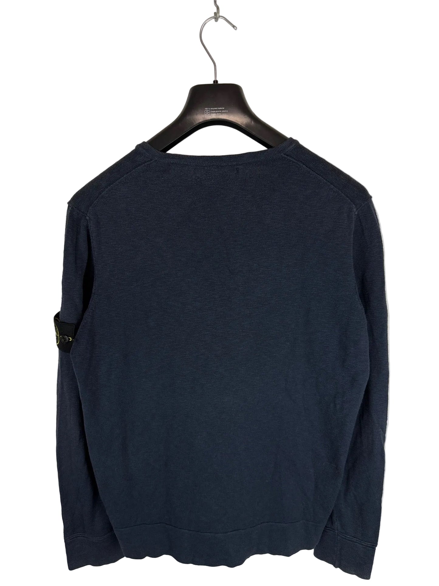 Maglione blu con scollo a V Stone Island - Taglia XL