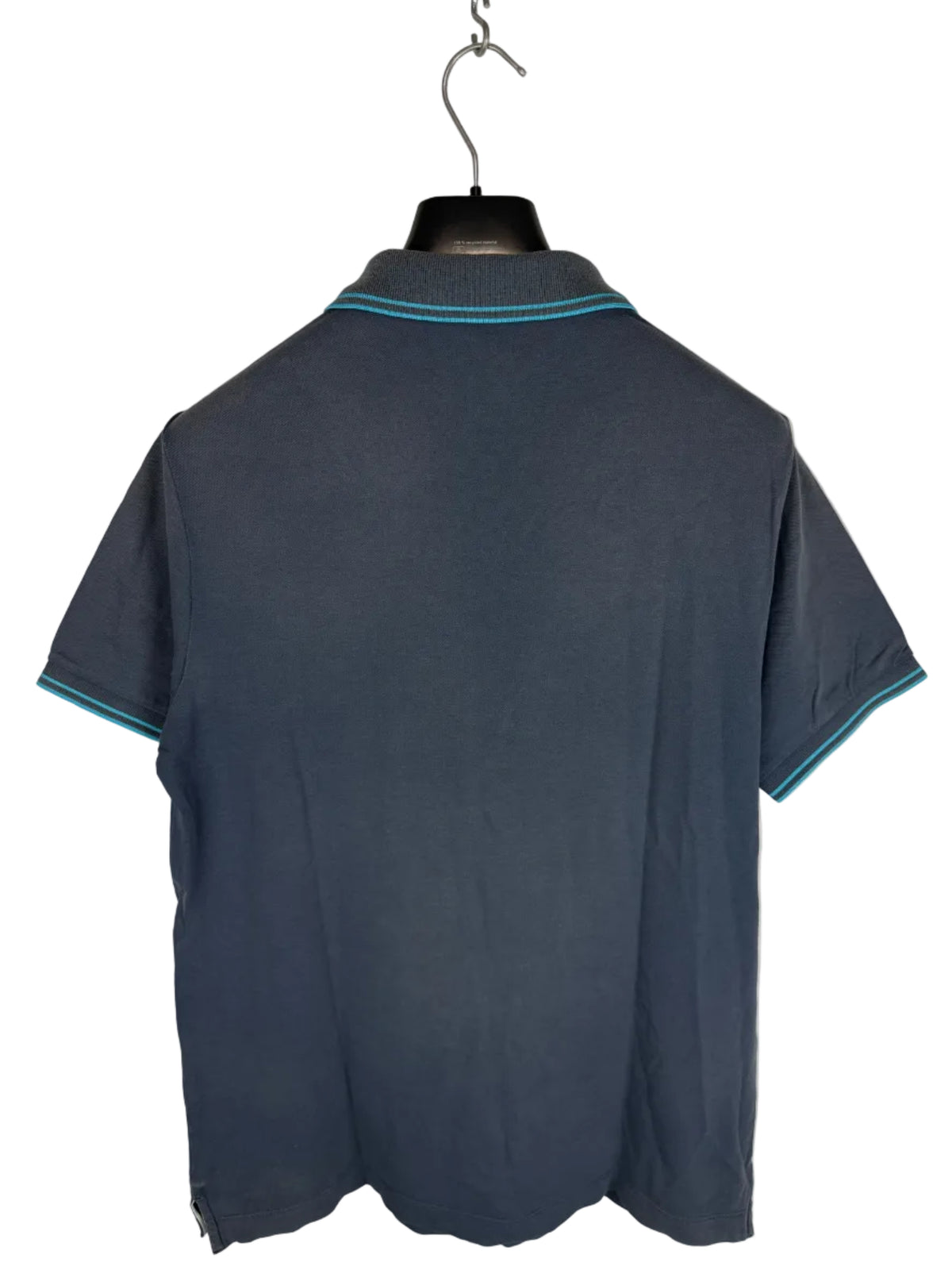 Polo blu Stone Island - Taglia L - foto 5