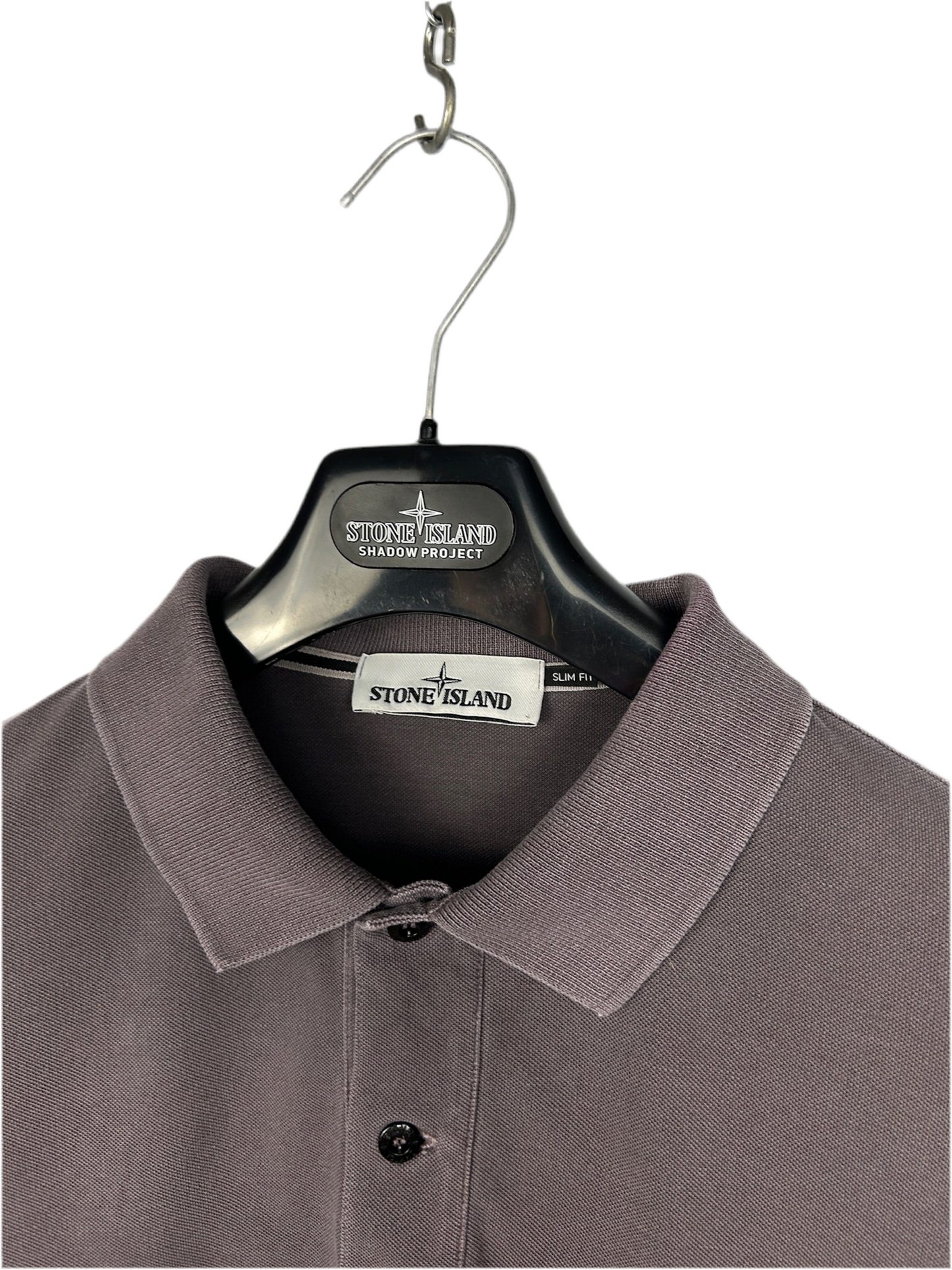 Polo grigio-vinaccio Stone Island - Taglia XXL