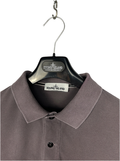 Polo grigio-vinaccio Stone Island - Taglia XXL