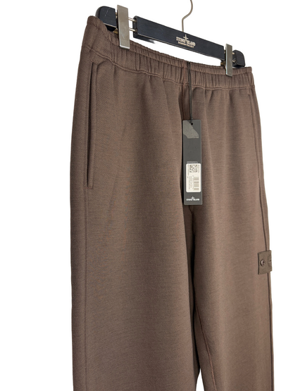 Pantaloni di tuta marroni Ghost Stone Island (nuovi con cartellino) - Taglia M