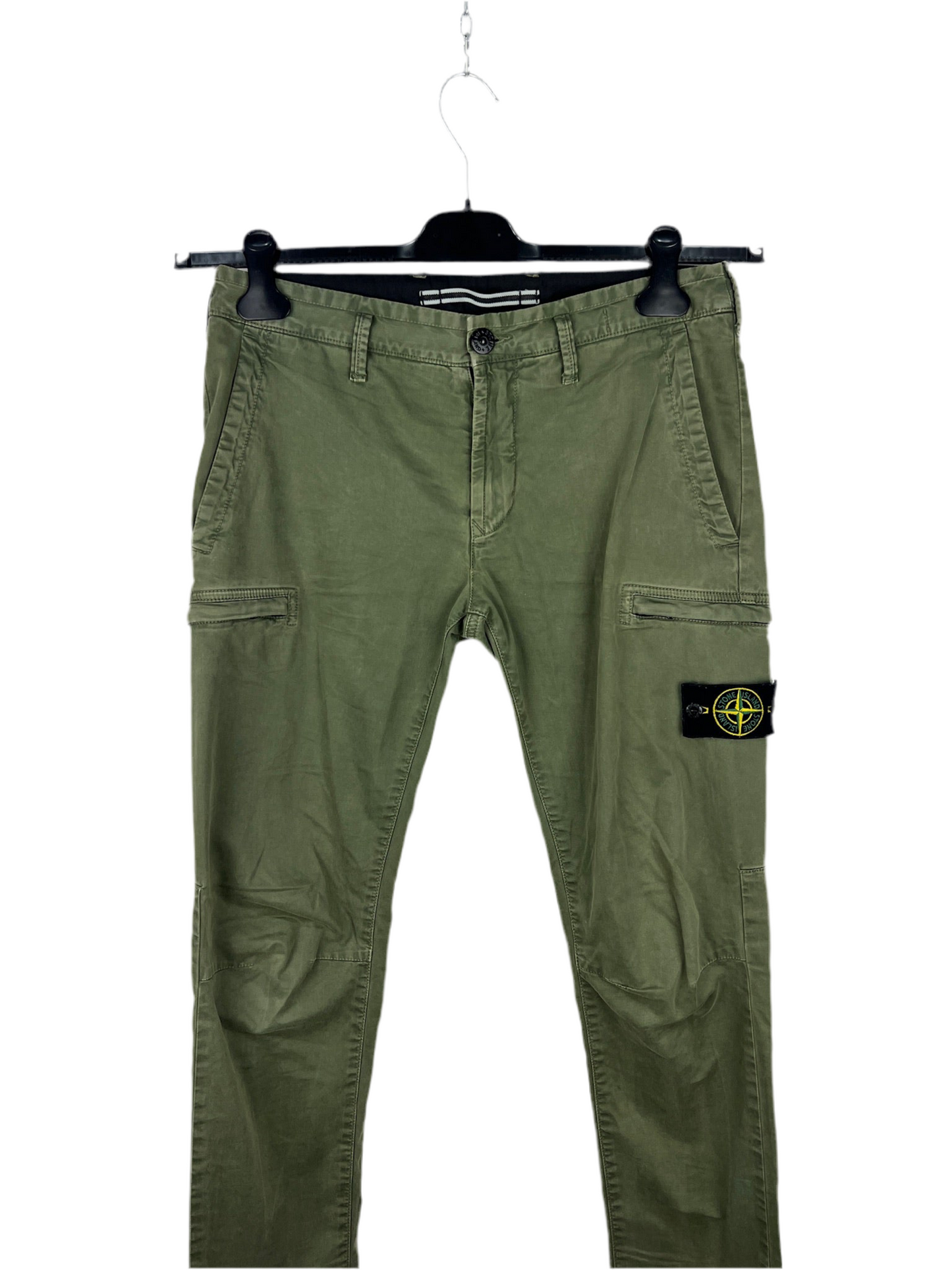 Pantaloni cargo verdi Stone Island - Taglia W30