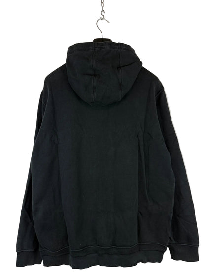 Felpa nera con zip e cappuccio Stone Island Shadow Project - Taglia 3XL