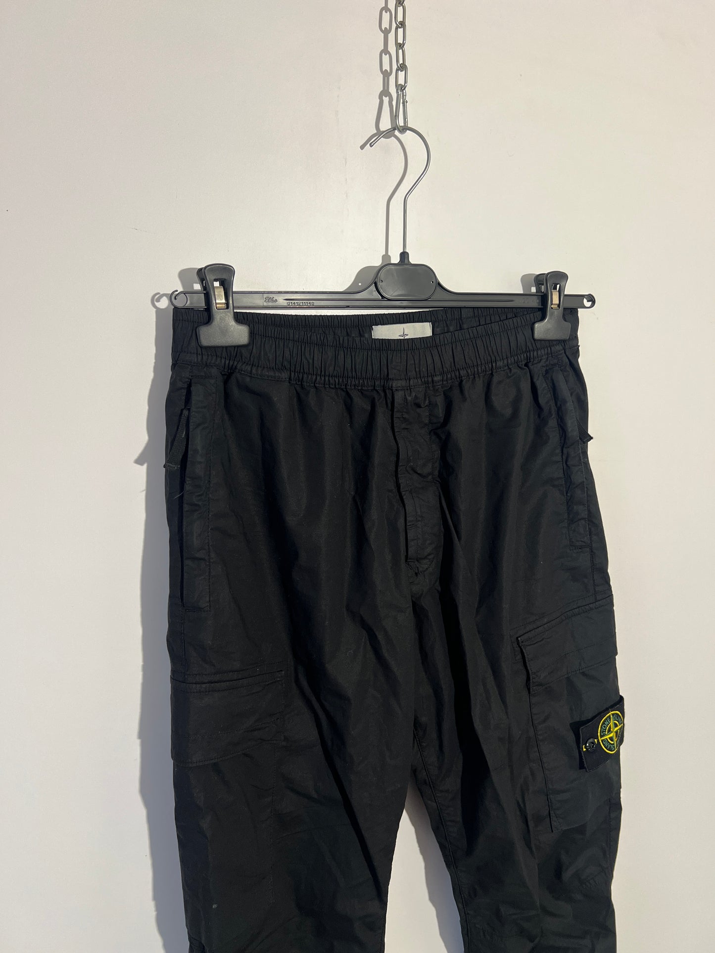 Pantaloni cargo neri Stone Island - Taglia 46