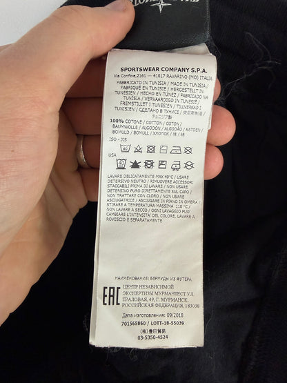 Pantaloncini di tuta neri Stone Island - Taglia M