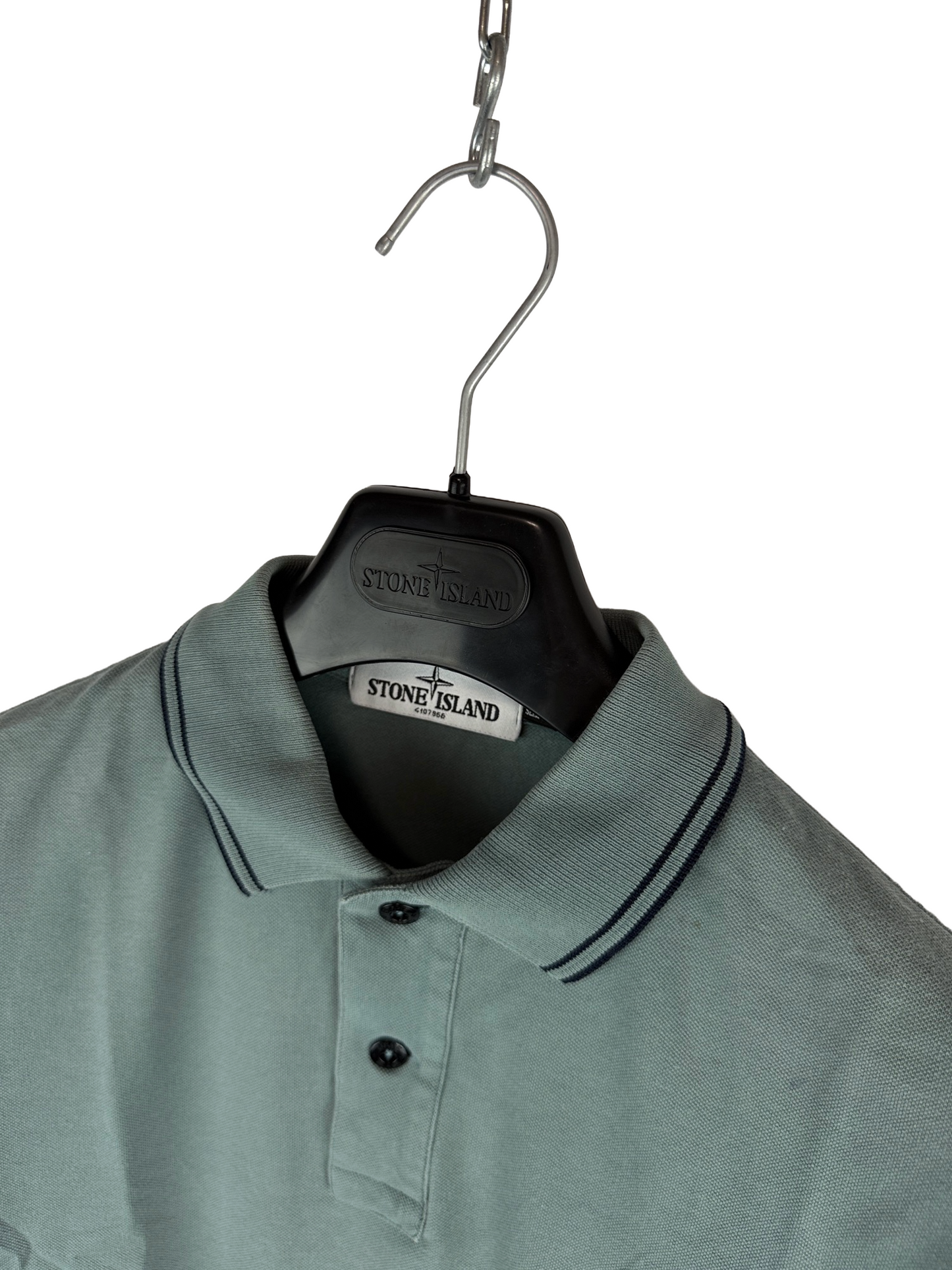 Polo verde Stone Island - Taglia L