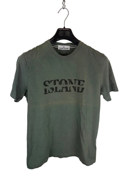 T-shirt verde Stone Island - Taglia L