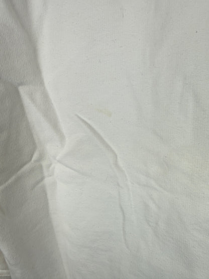 Felpa bianca con collo alto e cappuccio Stone Island - Taglia M