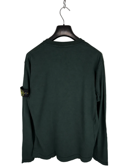 Felpa verde petrolio Stone Island - Taglia L