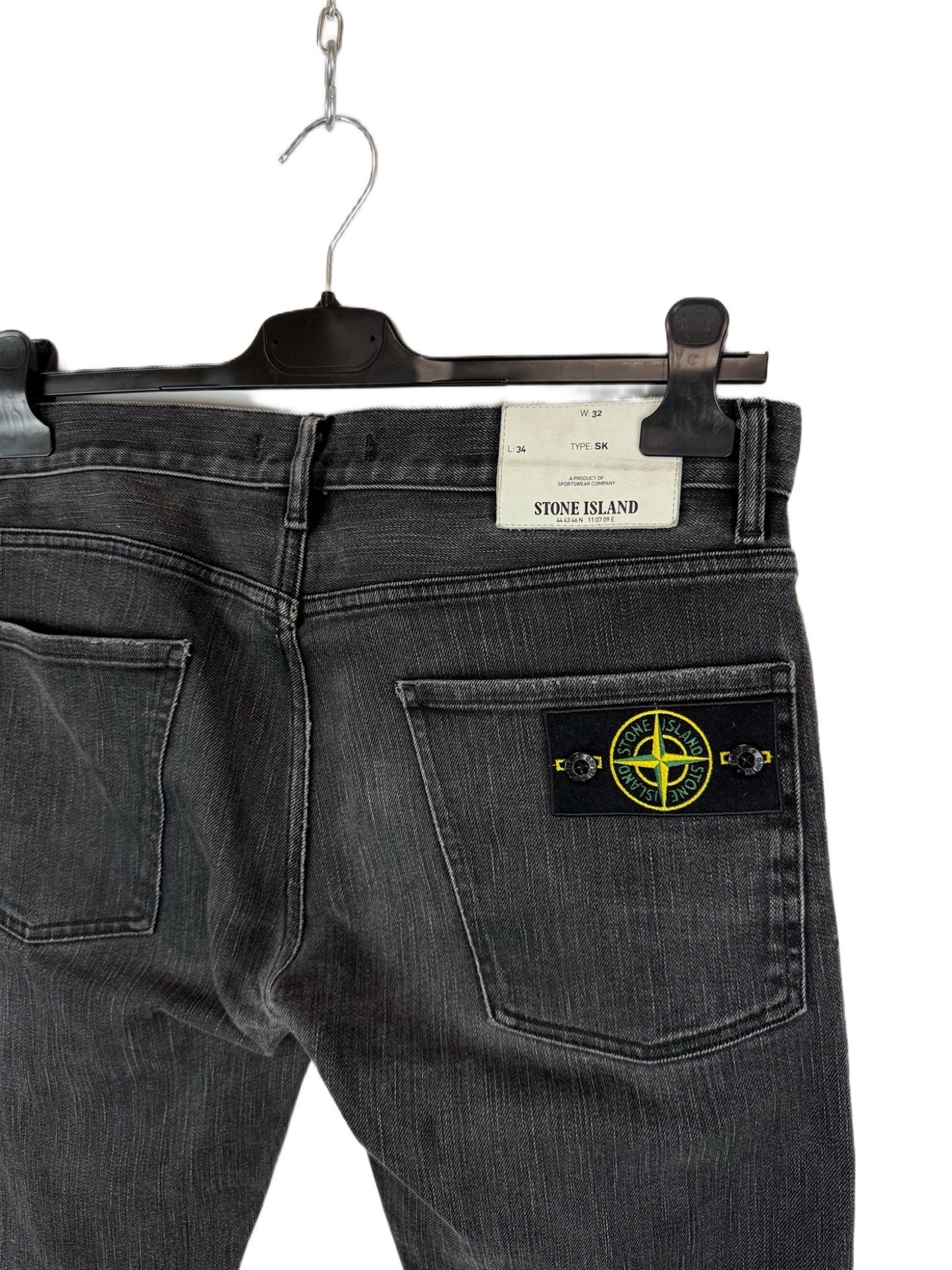 Jeans Vintage grigio scuro Stone Island - Taglia W32