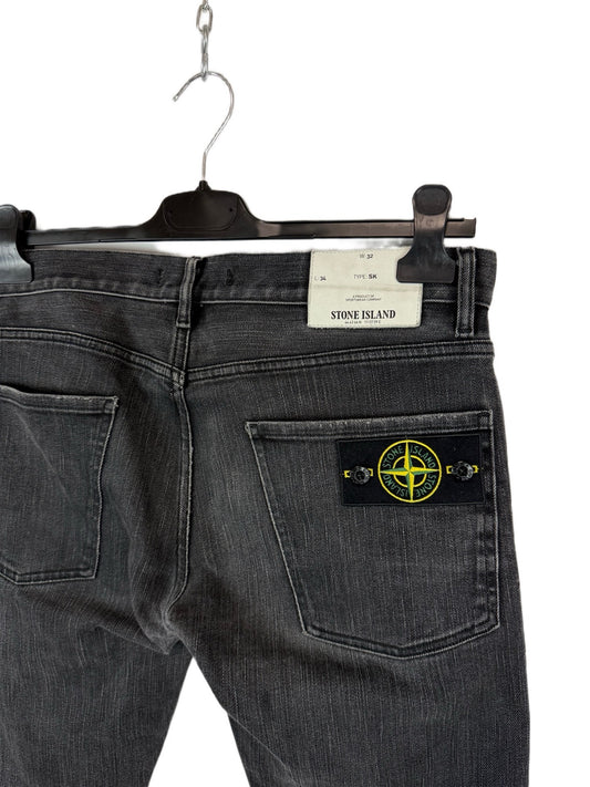 Jeans Vintage grigio scuro Stone Island - Taglia W32