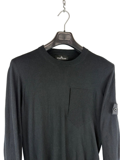 Maglione nero Stone Island Shadow Project - Taglia S