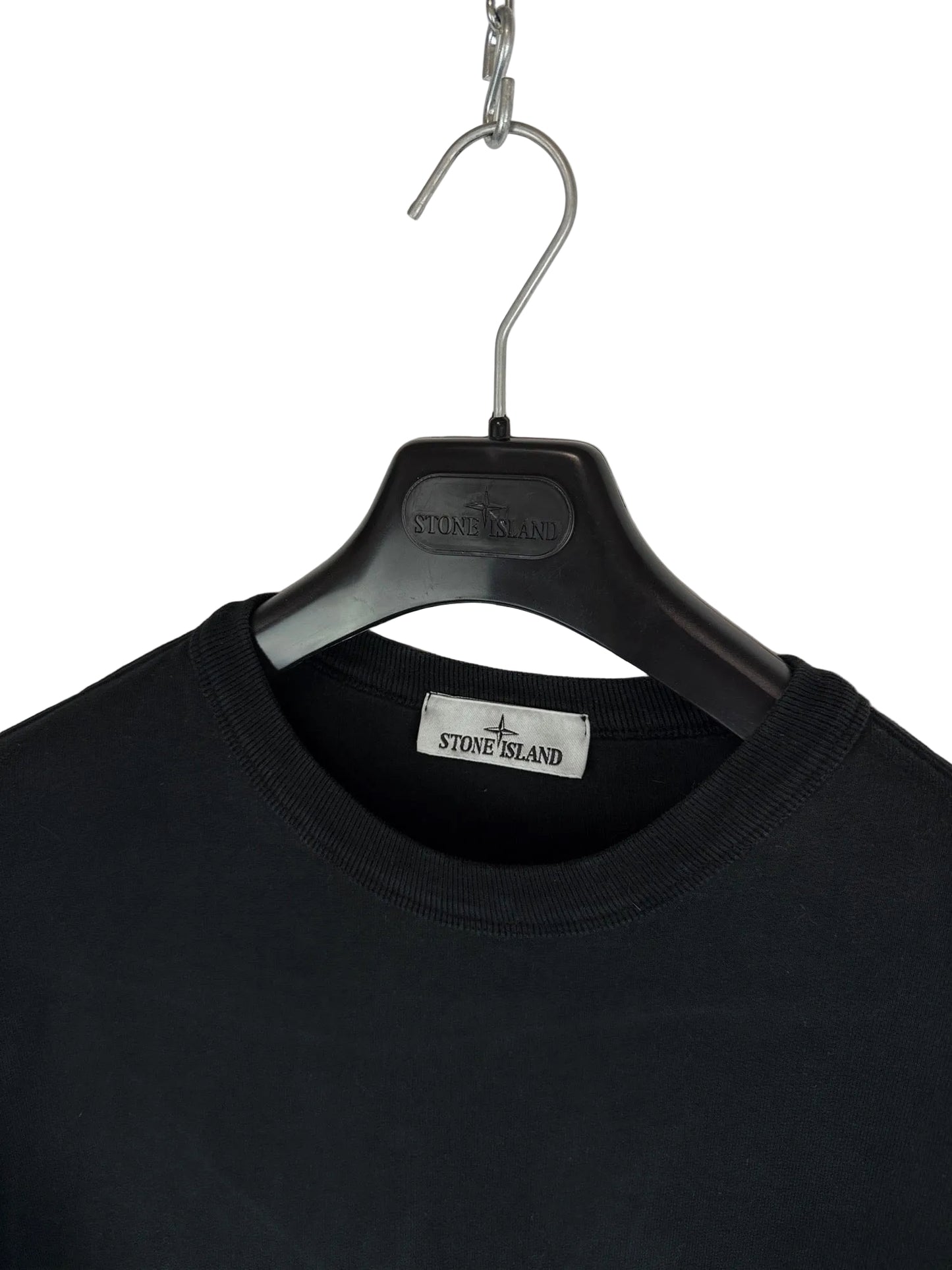 Felpa nera Stone Island - Taglia M