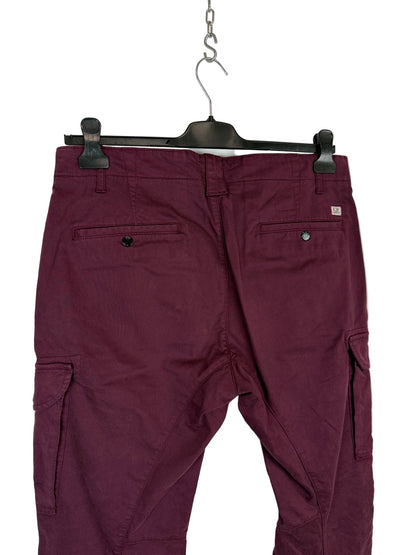 Pantaloni cargo bordeaux C.P. Company (nuovi con cartellino) - Taglia 50