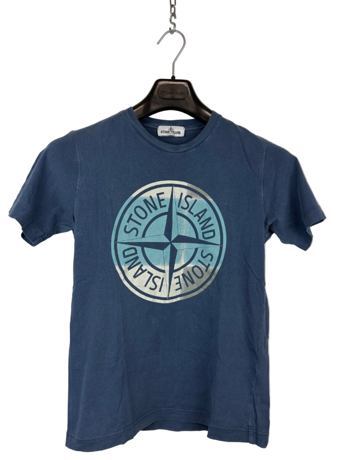 Blue Stone Island T-shirt with print – Junior size (12 years, 156cm)