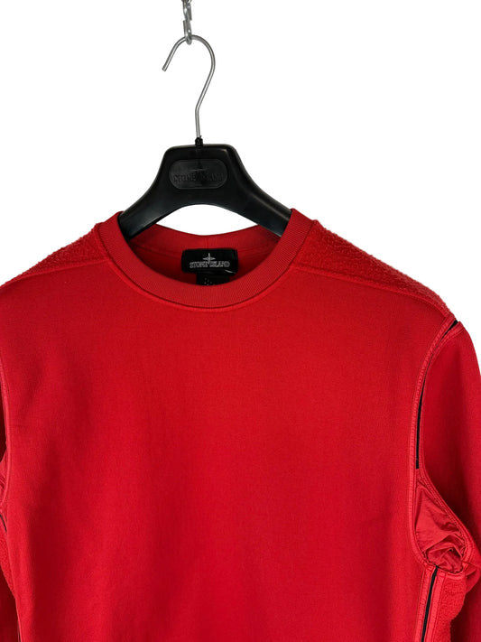 Felpa rossa Shadow Project Stone Island - Taglia M