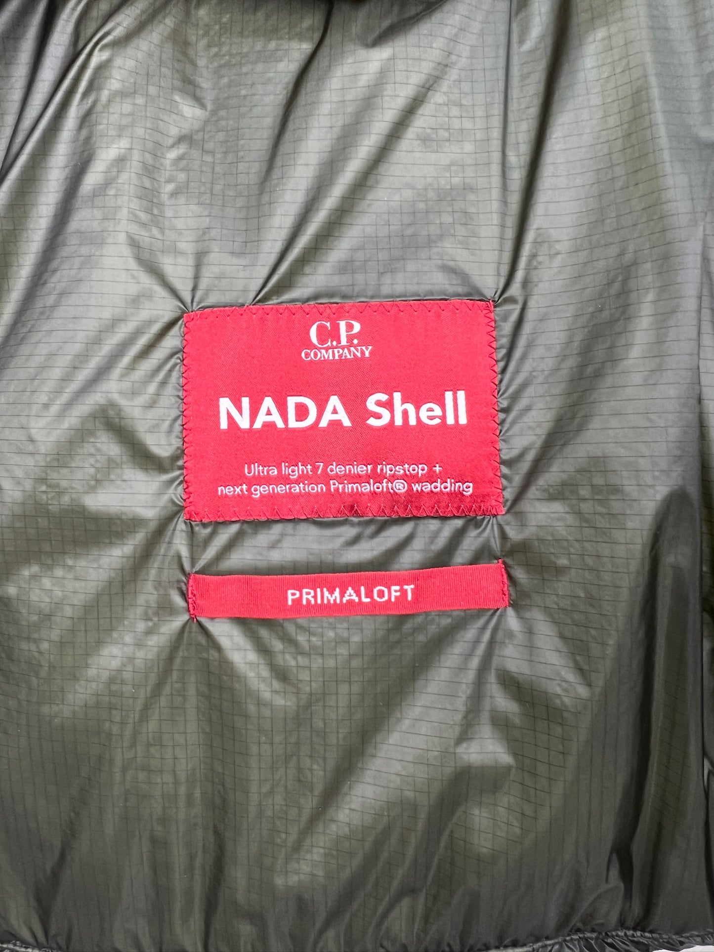 Giacca smanicato Goggle Nada Shell con chiusura a zip C.P. Company (nuova con cartellino) - Taglia M