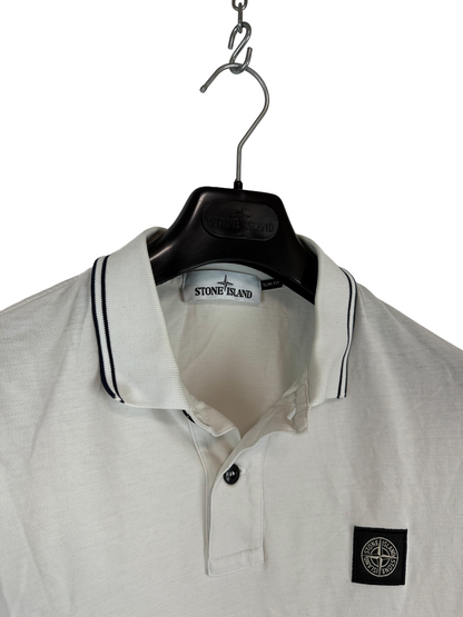Polo bianca Stone Island - Taglia L