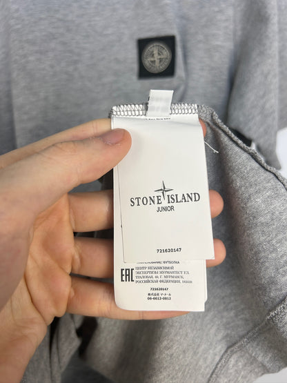 T-shirt grigia Stone Island - Taglia Junior (14 anni, 170cm)