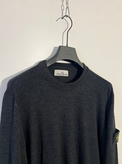 Maglione grigio antracite Stone Island - Taglia L