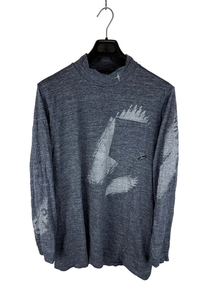 Felpa blu Stone Island Shadow Project - Taglia L