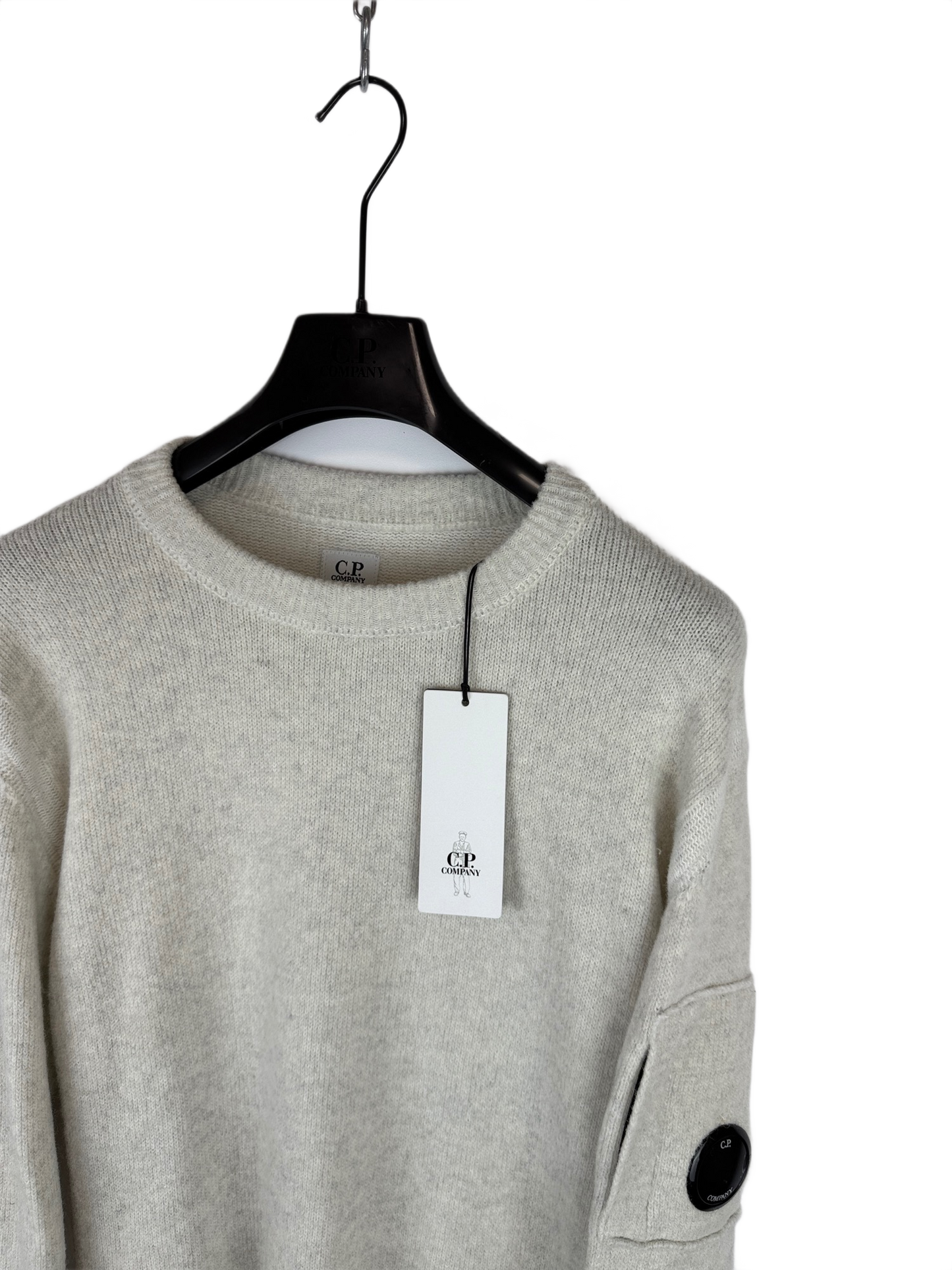 Maglione bianco sporco C.P. Company (nuovo con cartellino) - Taglia M