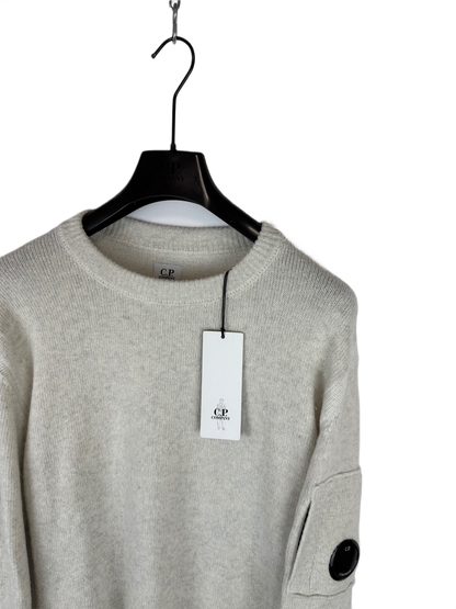 Maglione bianco sporco C.P. Company (nuovo con cartellino) - Taglia M