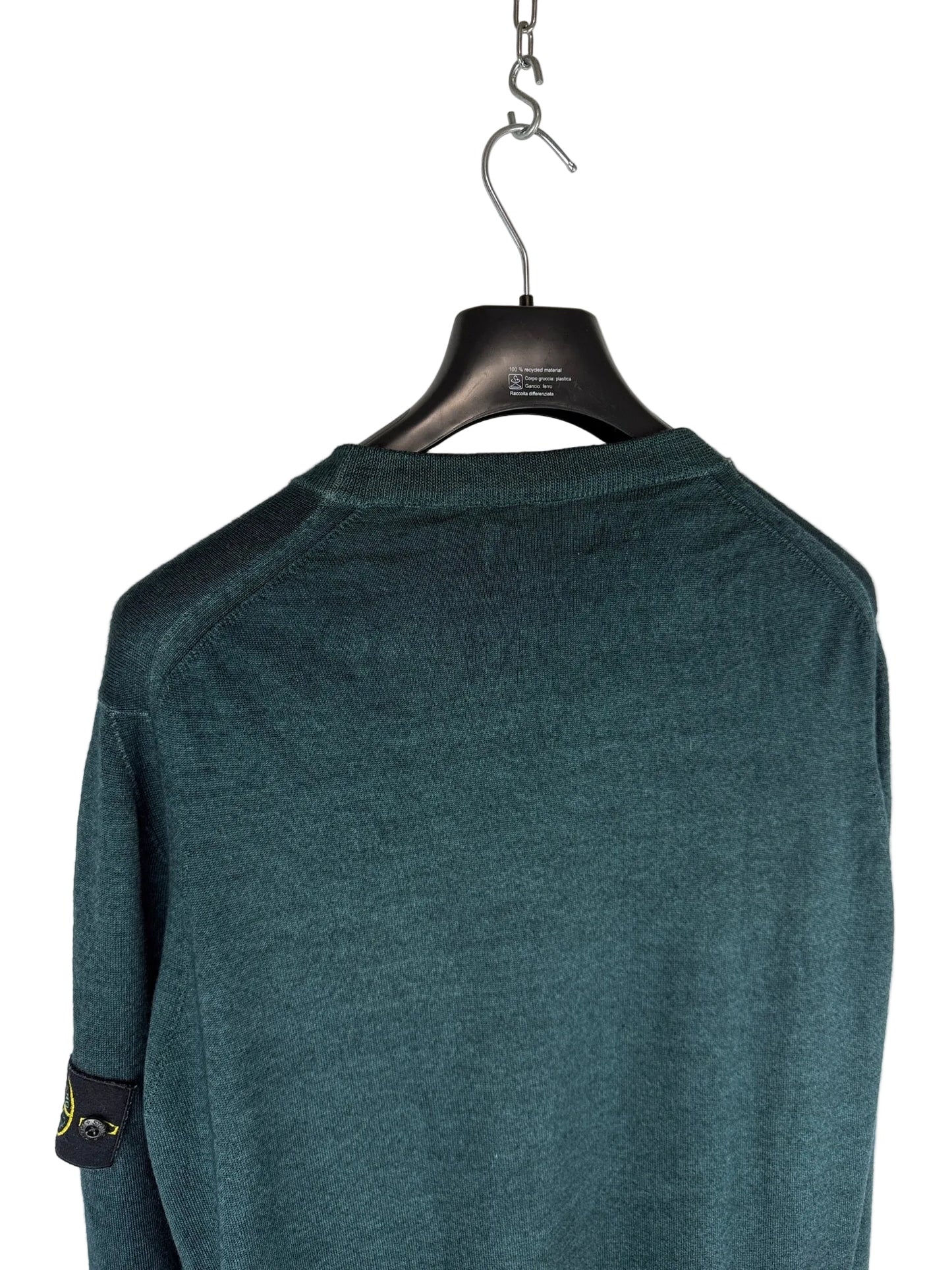 Maglione verde petrolio Stone Island - Taglia XL