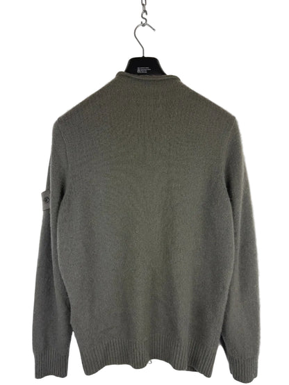 Maglione Ghost grigio con zip Stone Island - Taglia M