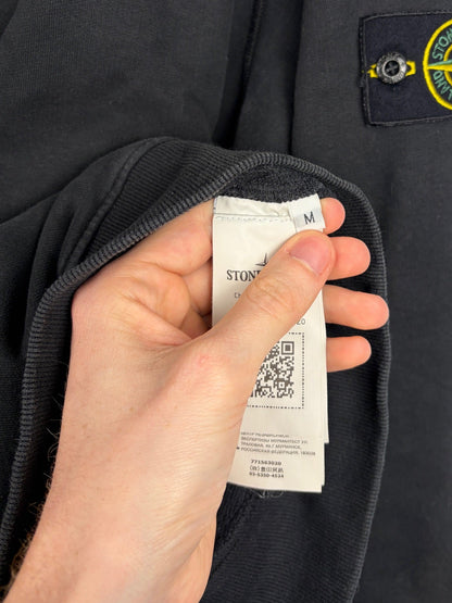 Felpa nera Stone Island - Taglia M