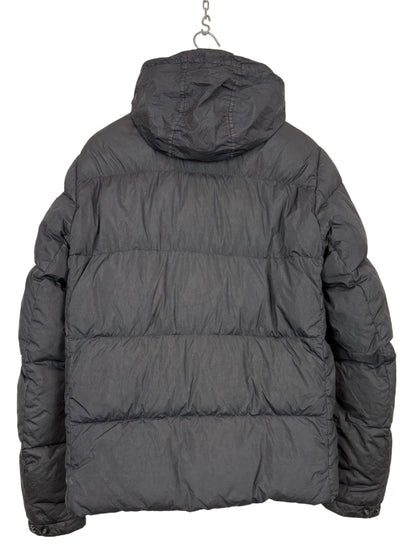 Giacca grigio scuro Garment Dyed Crinkle Reps NY Down Stone Island - Taglia M