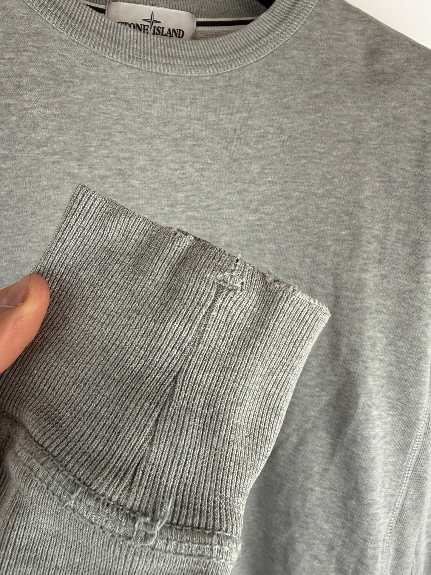 Felpa grigia Stone Island - Taglia M