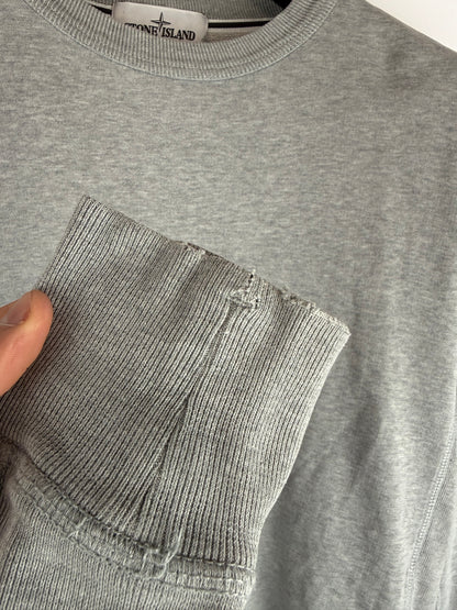 Felpa grigia Stone Island - Taglia M