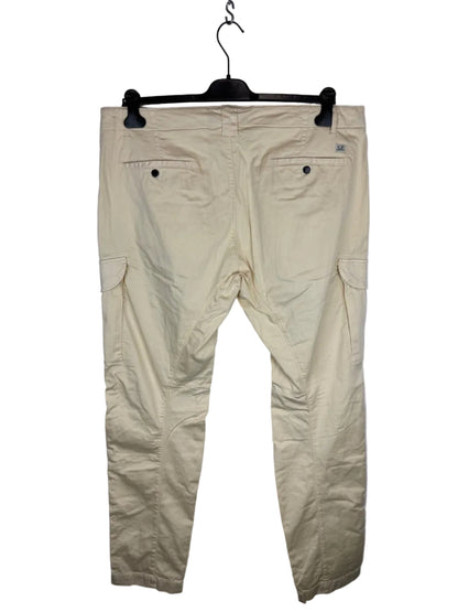 Pantaloni cargo bianco-panna C.P. Company (nuovi con cartellino) - Taglia W38