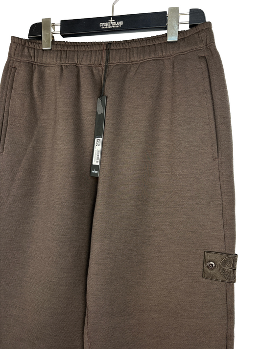Pantaloni di tuta marroni Ghost Stone Island (nuovi con cartellino) - Taglia M