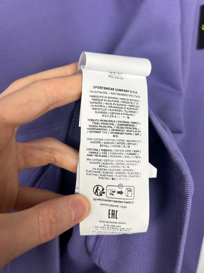 Felpa lilla con cappuccio Stone Island 2025 - Taglia XXL