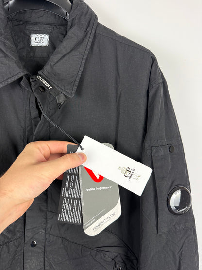 Giacca Flatt Nylon nera in Primaloft C.P. Company (nuova con cartellino) - Taglia L