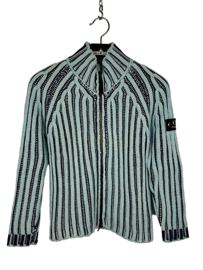 Maglione azzurro con zip C.P. Company - Taglia Junior (10 anni, 140cm)