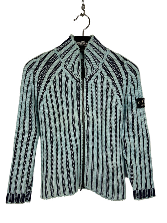 Maglione azzurro con zip C.P. Company - Taglia Junior (10 anni, 140cm)