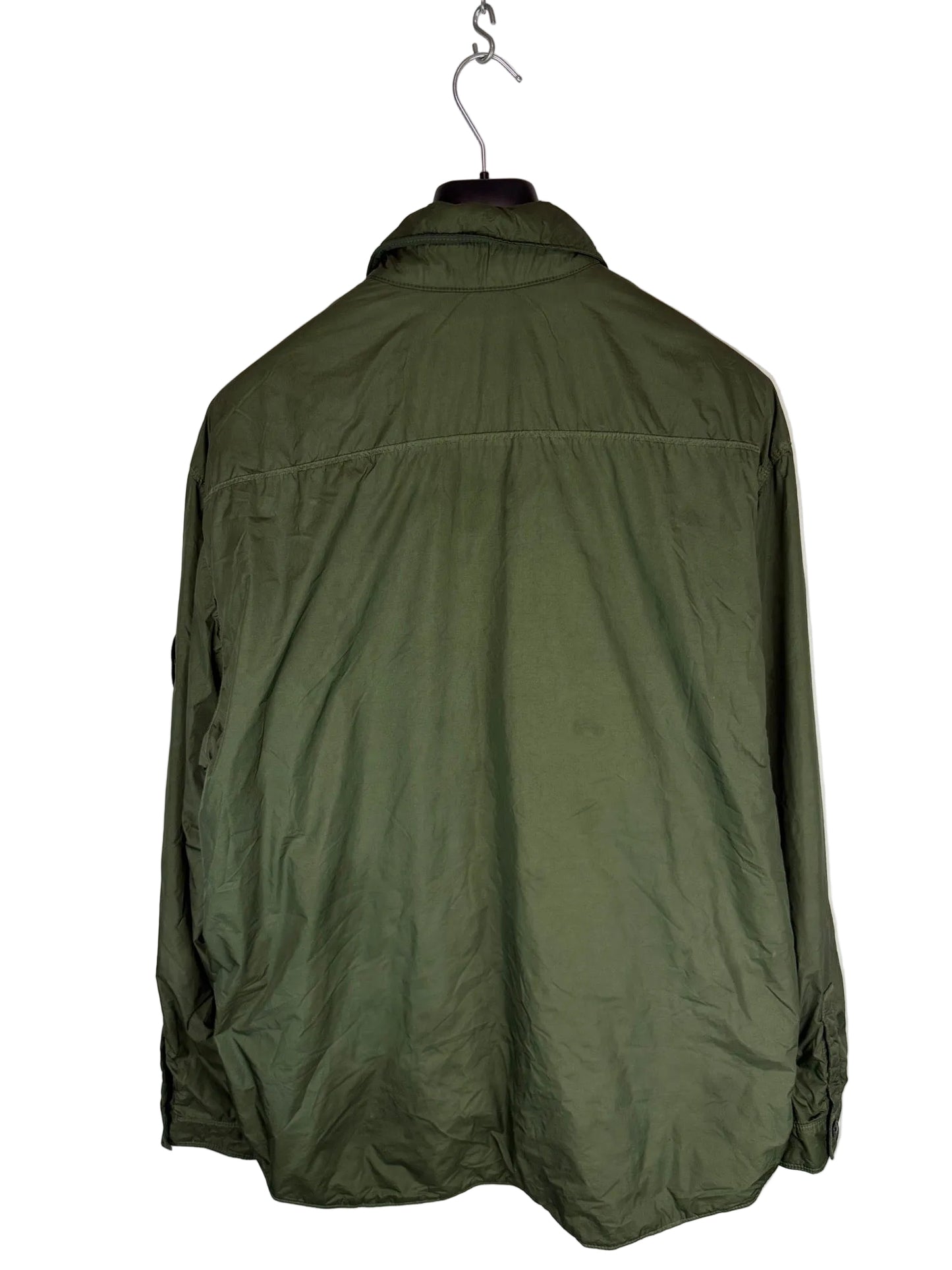 Giacca verde Garment Dyed Crinkle Reps R-NY with Primaloft-TC Stone Island - Taglia XXL