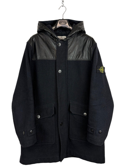 Giacca Montgomery Panno Speciale Mussola Gommata Stone Island - Taglia 3XL