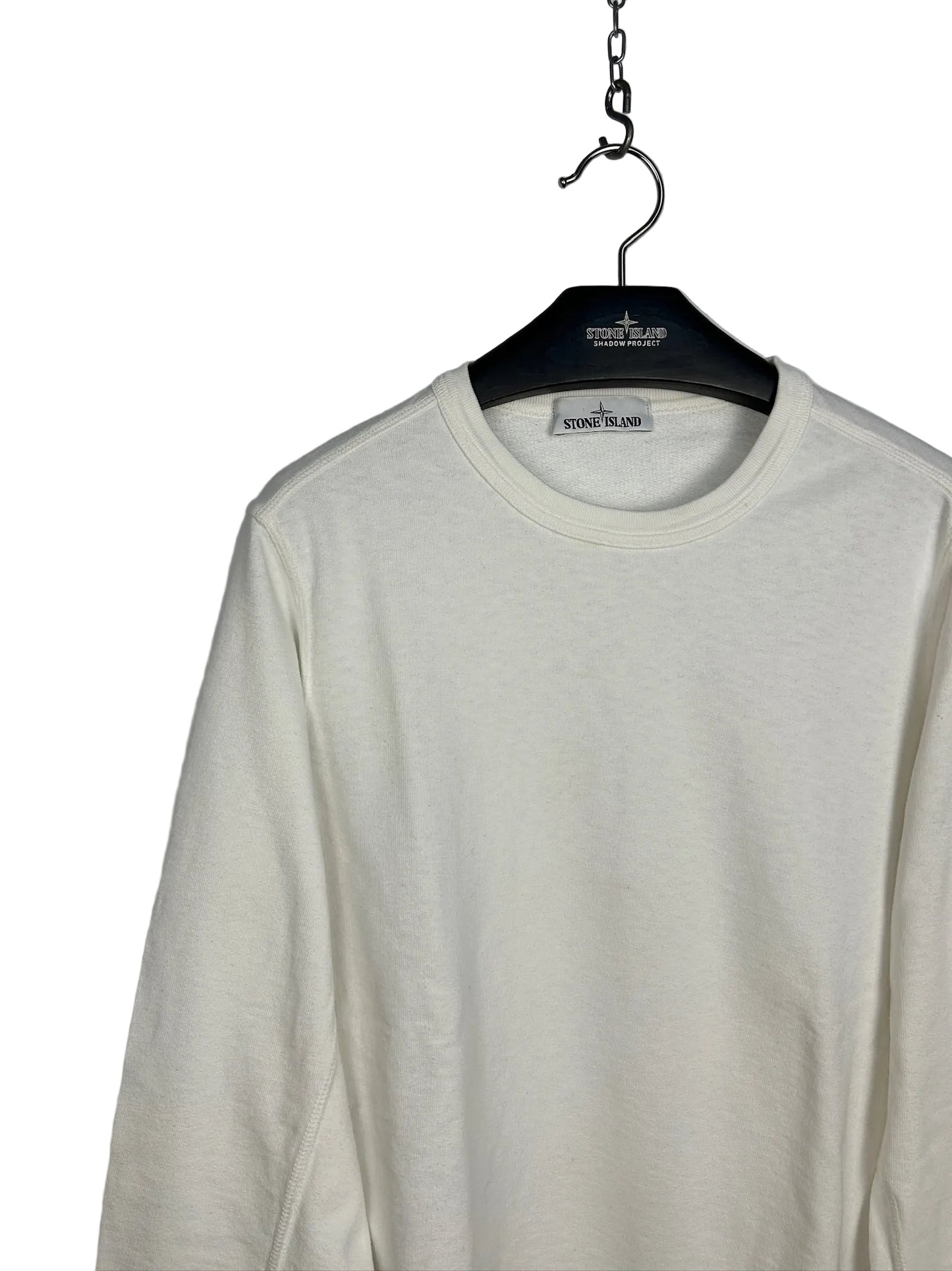 Felpa bianca Stone Island - Taglia L