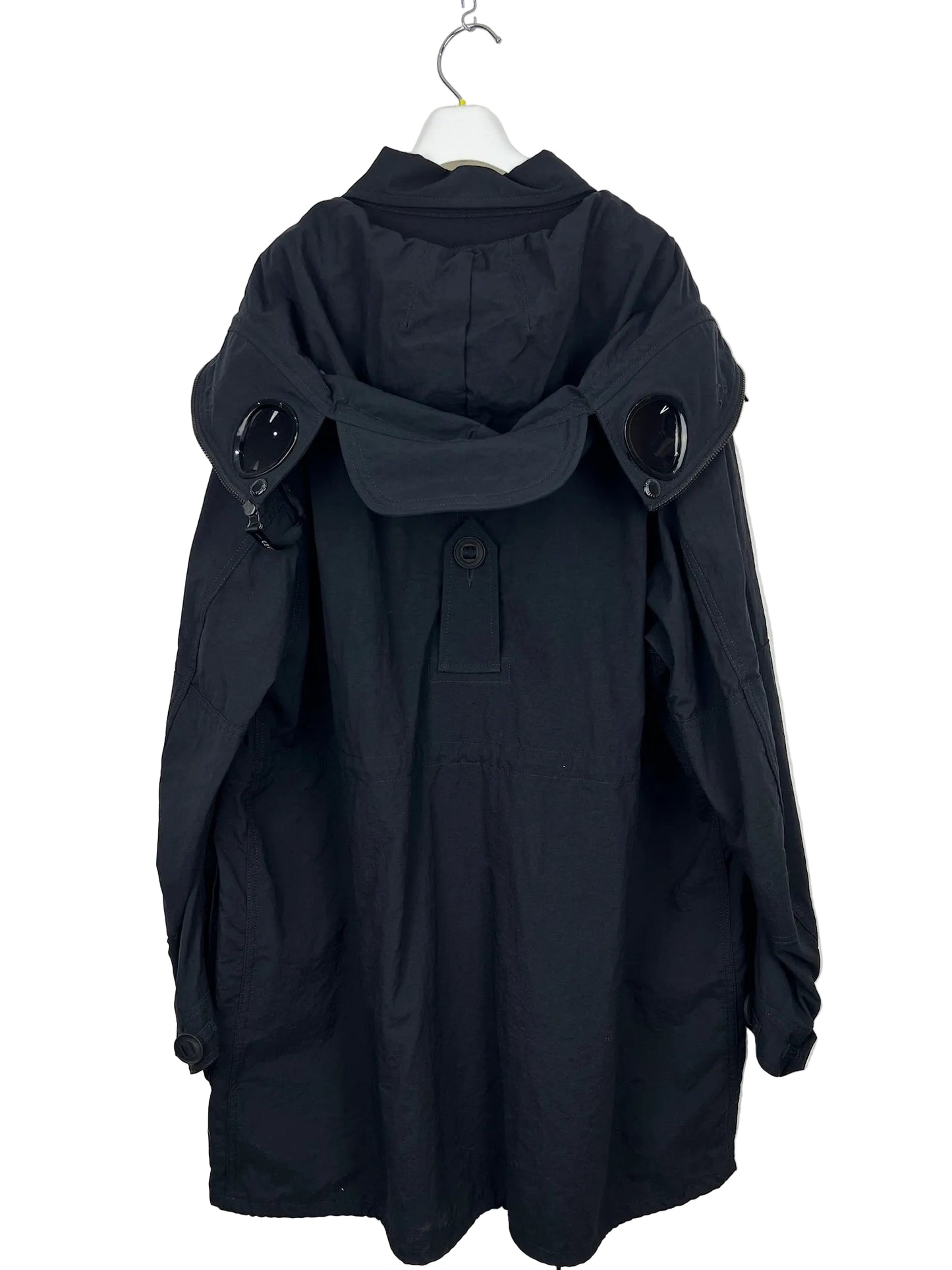 Giacca Goggle nera con chiusura a zip C.P. Company (nuova con cartellino) - Taglia L
