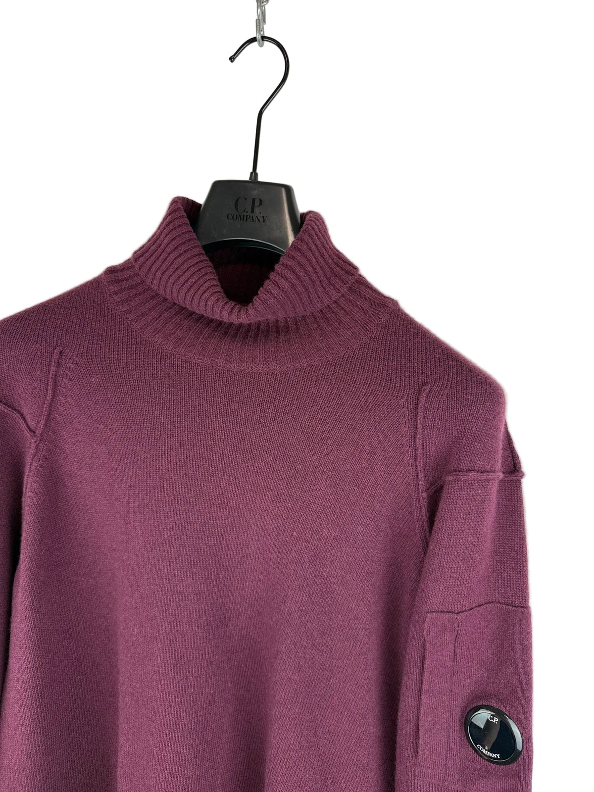 C.P. Company burgundy crewneck sweater - Size S