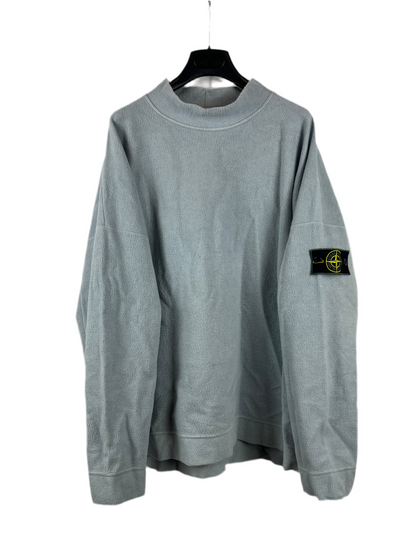 Felpa azzurra vintage Stone Island - Taglia L