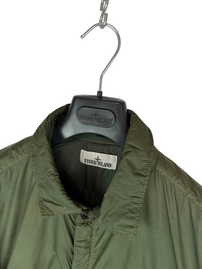 Giacca verde Garment Dyed Crinkle Reps R-NY with Primaloft-TC Stone Island - Taglia XXL